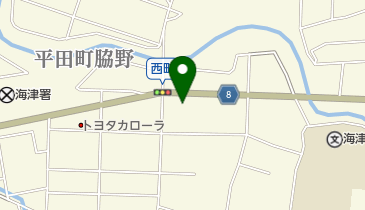 立正佼成会海津道場の地図画像