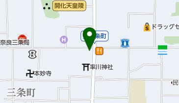 フィール奈良本店の地図画像