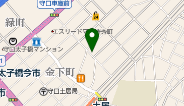 ライゼボックスホビー守口祝町の地図画像