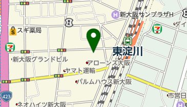 パーソナルトータルエステ・ルミエールの地図画像