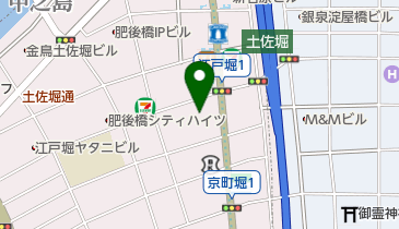 中和産業株式会社大阪営業所の地図画像