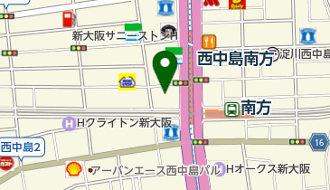 シンデン・ハイテックス株式会社大阪営業部の地図画像