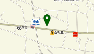 かみひこうき東山の地図画像