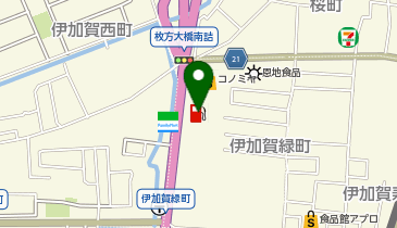 株式会社ネクサスエナジーセルフ枚方大橋の地図画像