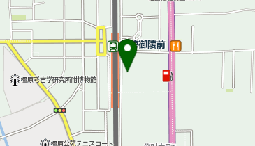 畝傍カイロプラクティックの地図画像