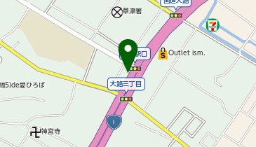 ゴルフウェア買取専門店CrazyPhoenixの地図画像