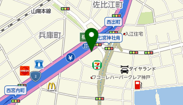 七宮神社の地図画像