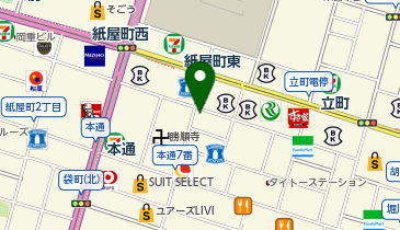 ラージカレーの地図画像