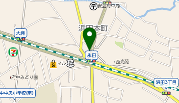 美容室のん 浜田店の地図画像