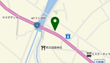 古美術卑弥呼の里の地図画像