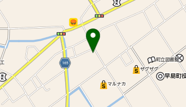 町の小さなパン屋さんmomoの地図画像