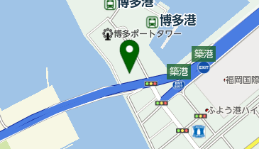 JTC福岡港店の地図画像