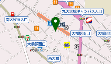 古事庵の地図画像