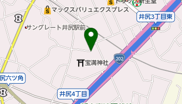 エーススタジオ井尻宝満神社店の地図画像