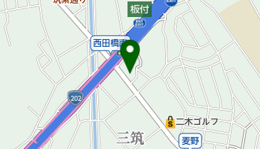 MUU博多板付店の地図画像