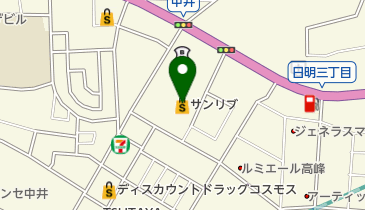 春光亭の地図画像