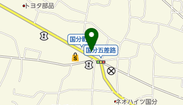 バーバーショップDEEPの地図画像
