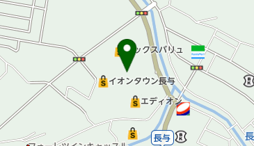 パン工場長与中央店の地図画像