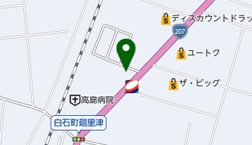 シロイロパンの地図画像