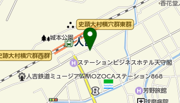 衣装処Kira8の地図画像