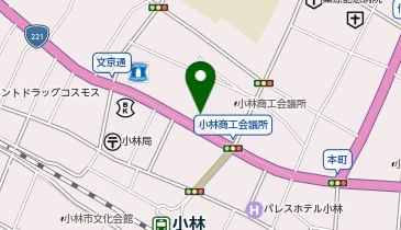 ヤマハ英語教室・西村楽器小林センターの地図画像