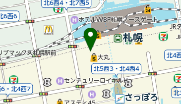 セオリーメン札幌大丸店の地図画像