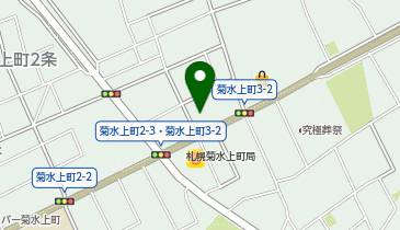 flip-flop上町の地図画像