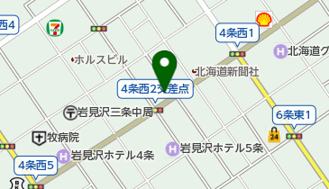 ヘアーメイクソレイユの地図画像
