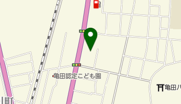 ピザハット函館 亀田店の地図画像