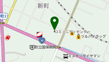 美幌町役場 子育て支援センターの地図画像