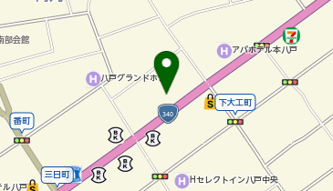 包装のイワオカの地図画像