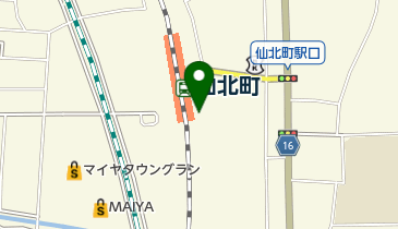 あまいろ薬局の地図画像