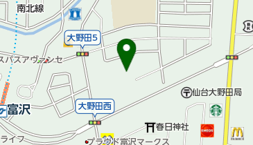 仙台市 大野田たんぽぽホームの地図画像