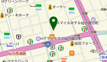 鉄板ダイニング鼎の地図画像