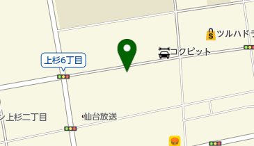 一高・二高TOPPA館上杉校の地図画像