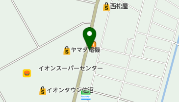 タマホーム株式会社佐沼店の地図画像