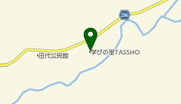 寒河江市役所 田代地区多目的交流館の地図画像