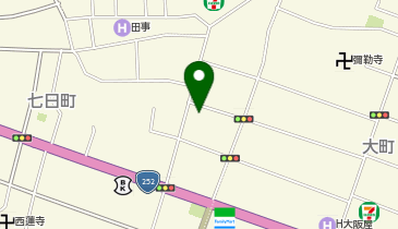 うるし万さくの地図画像