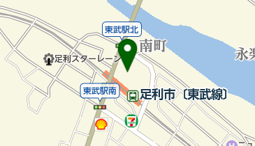 株式会社ネクスト・しちだ足利教室の地図画像