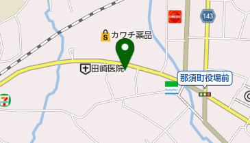 那須キリスト教会の地図画像