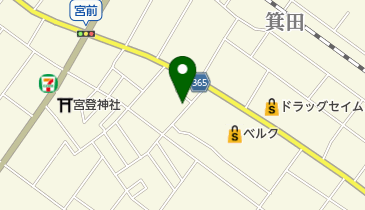 マーブルカフェの地図画像