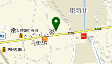 早明ゼミナール南中野校の地図画像