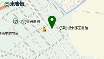 早明ゼミナール岩槻校の地図画像