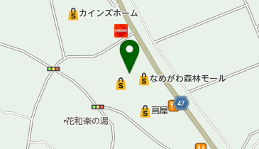 矢島園滑川ベイシア店の地図画像