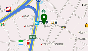 株式会社R.connectの地図画像