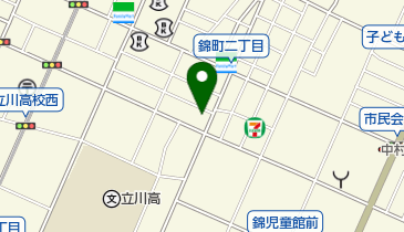 イングリッシュポケット立川校の地図画像