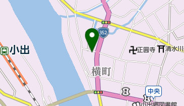 大場屋衣料店の地図画像