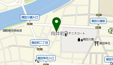 向井町1、2町内会館の地図画像