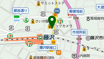 明治地所株式会社 湘南店の地図画像