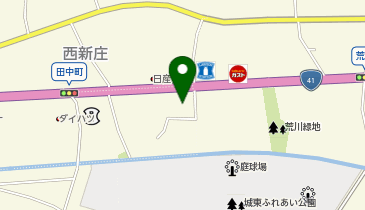 auStyle新庄の地図画像